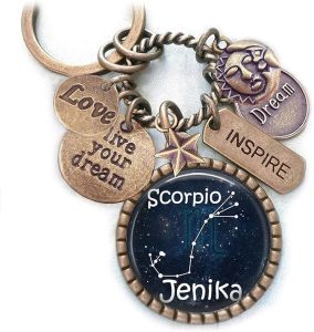 Handmade - Cancer Keychain for men