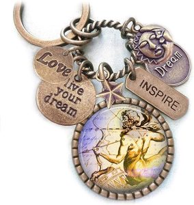 Handmade - Cancer Keychain for men