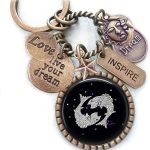 Handmade - Cancer Keychain for men