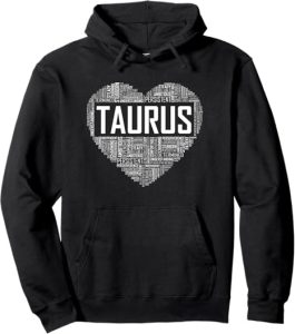Taurus Zodiac Traits Horoscope Astrology Sign Gift Heart Pullover Hoodie - Taurus for men