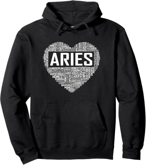 Aries Zodiac Traits Horoscope Astrology Sign Gift Pullover Hoodie - Aries Hoodie for men