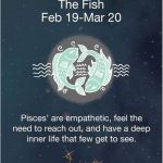 Signs 4 Fun Magnet – Pisces Zodiac Funny Magnet - 3.5” x 2.5” Easy Remove Fridge Locker Magnet - Magnet for Gifts Decor - Made in USA - Pisces Home Decor for men