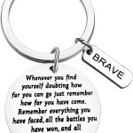 Baipilu - Cancer Keychain for men