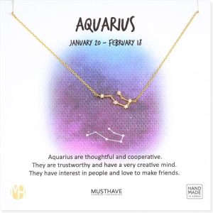 MUSTHAVE - Aquarius Necklace for men