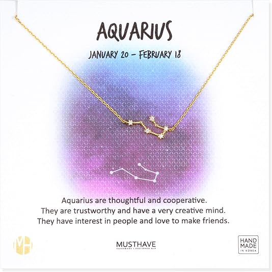 MUSTHAVE - Aquarius Necklace for men