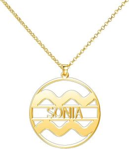 LoEnMe Jewelry - Aquarius Necklace for men