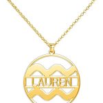 LoEnMe Jewelry - Aquarius Necklace for men