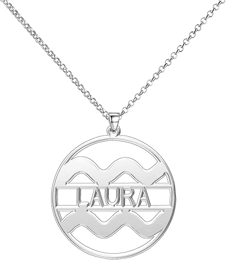 LoEnMe Jewelry - Aquarius Necklace for men