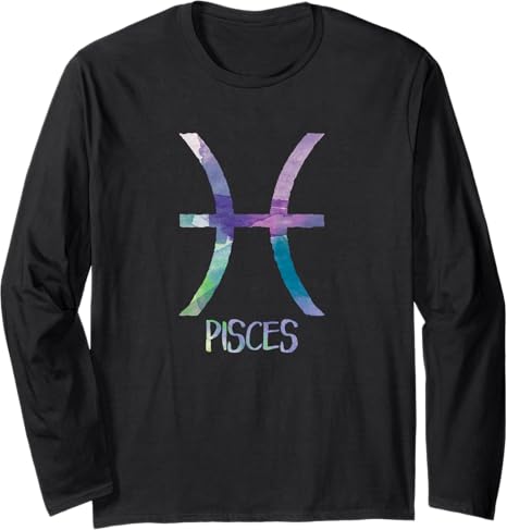 Picadilly Printables Zodiac Astrology - Pisces T-Shirt for men