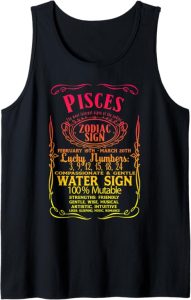 ZODIAC SIGN PISCES Horoscope Astrology present - Pisces T-Shirt for men