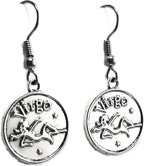 Handmade - Virgo Earrings for men