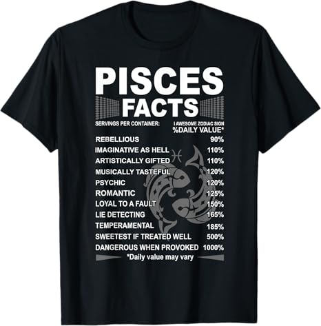 February AF March AF Tee - Pisces T-Shirt for men