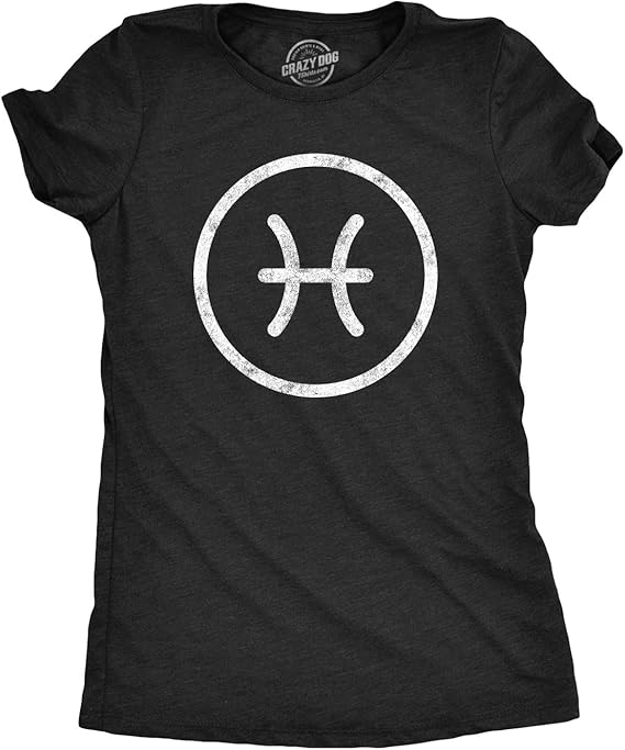 Crazy Dog T-Shirts - Pisces T-Shirt for men