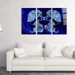 Gemini Twins Zodiac Sign Astrology Decor Print Glass WallArt Tempered Glass Gift - Gemini Canvas for men