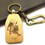 Hometu - Leo Keychain for men