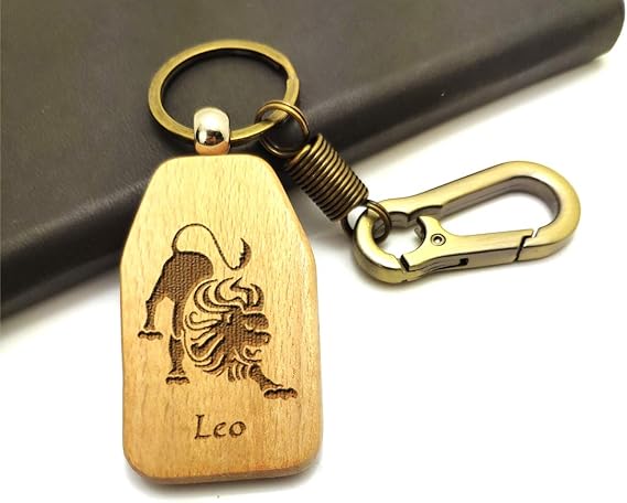 Hometu - Leo Keychain for men