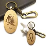 Hometu - Leo Keychain for men