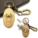 Hometu - Cancer Keychain for men