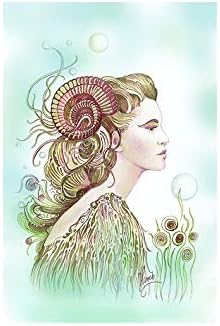 The Aries - Protective Angel for Zodiac Sign Window Truck Car Vinyl Bumper Sticker Decal 5'' x 4'' - Aries Sticker for men