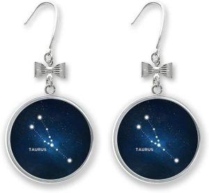 DIYthinker - Taurus Earrings for men