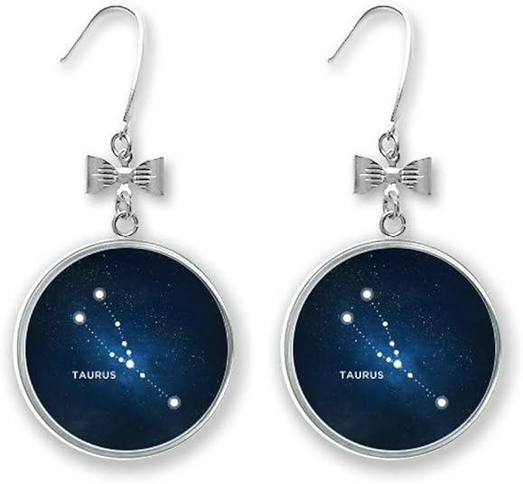 DIYthinker - Taurus Earrings for men