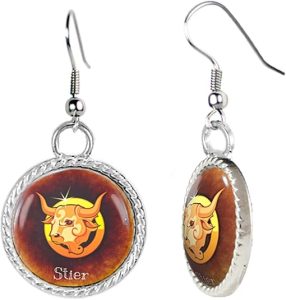 Arthwick Store - Taurus Earrings for men