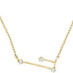 PAVOI 14K Gold Plated Astrology Constellation Horoscope Zodiac Necklace 16-18" - Taurus Products for men