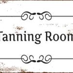 Mariap Metal Home Decor Sign Tanning Room Beer Sign Funny Fun Warning Drinking Fashion Decor Bar Poster 8x12inches - Pisces Home Decor for men