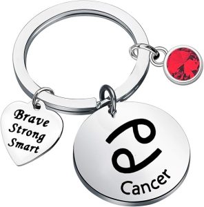 bobauna - Cancer Keychain for men
