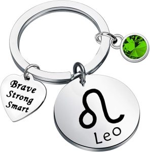 bobauna - Leo Keychain for men