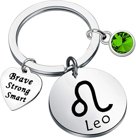 bobauna - Leo Keychain for men