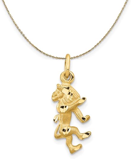 The Black Bow - Leo Necklace for men