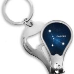 DIYthinker - Cancer Keychain for men