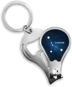 DIYthinker - Cancer Keychain for men