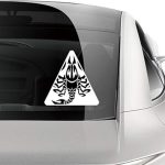 Constellation Scorpio Zodiac Sign Car Sticker Motorcycle Bicycle Luggage Decal - Scorpio Sticker for men