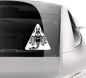 Constellation Scorpio Zodiac Sign Car Sticker Motorcycle Bicycle Luggage Decal - Scorpio Sticker for men