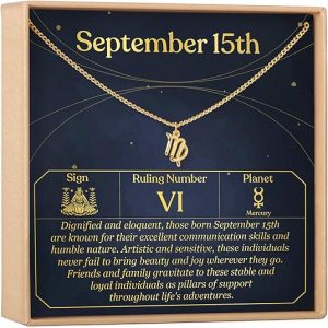 Dear Ava - Virgo Necklace for men