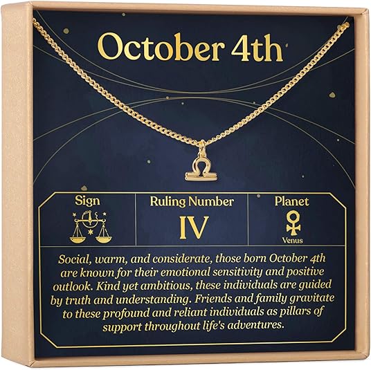 Dear Ava - Libra Necklace for men
