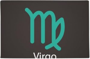 September August Virgo Constellation Ground Mat Non Slip Floor Bathroom Door Rug Carpet - Virgo Car Floor Mat for men