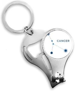 DIYthinker - Cancer Keychain for men