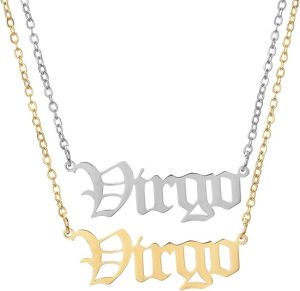 Long tiantian - Virgo Necklace for men
