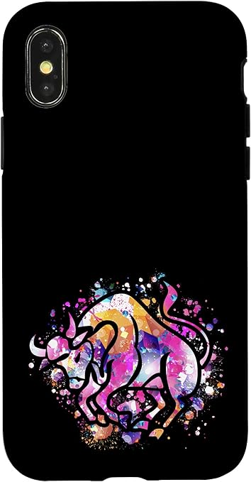iPhone X/XS Taurus - Zodiac Astrology Star Sign - Case - Taurus Phone Case for men