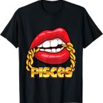 Juicy Lips Thick Hips - Pisces T-Shirt for men
