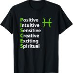 Astrology Zodiac Sign Tees - Pisces T-Shirt for men