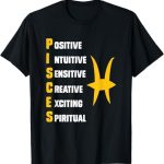 Astrology Zodiac Sign Tees - Pisces T-Shirt for men