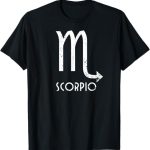 Scorpio Zodiac Sign October November Birthday Gift T-Shirt - Scorpio Products for men