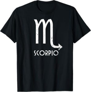 Scorpio Zodiac Sign October November Birthday Gift T-Shirt - Scorpio Products for men