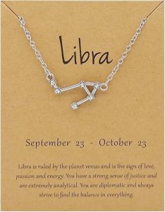 HUJUON - Libra Jewelry for men