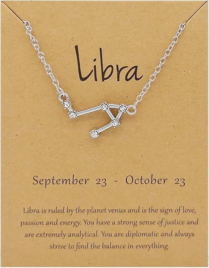 HUJUON - Libra Jewelry for men