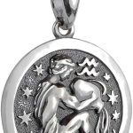 Mia Silver Studio - Aquarius Necklace for men